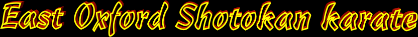 East Oxford Shotokan karate
